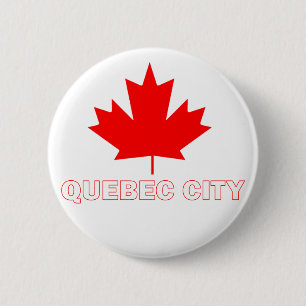 Quebec City 2 Inch Round Button
