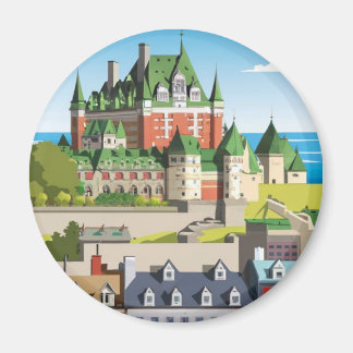 Quebec City Canada Magnet