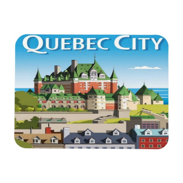  Quebec City  Canada Magnet (Horizontal)