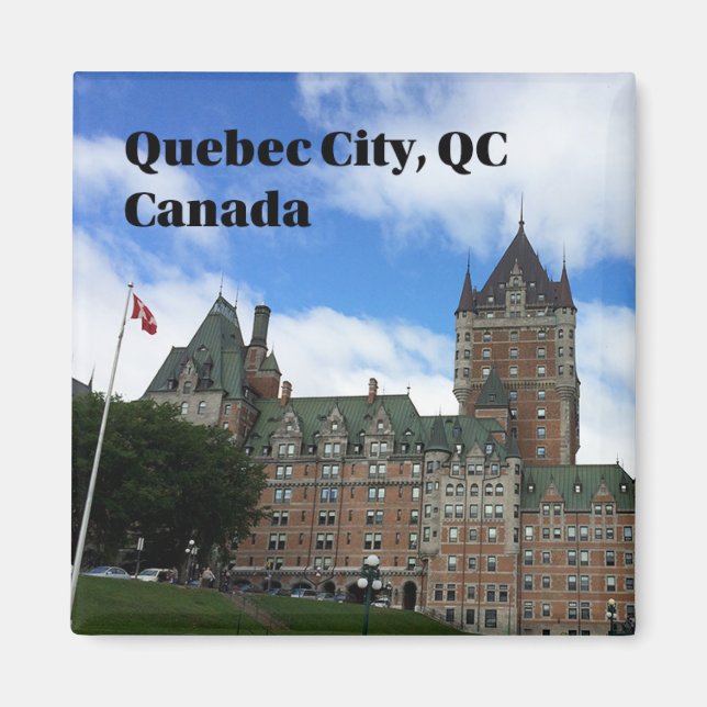 Quebec City - Chateau Frontenac Tourist Magnet (Front)