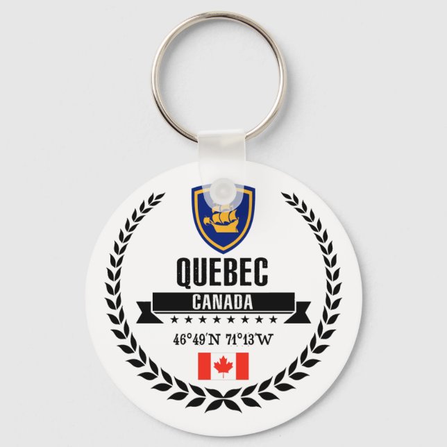 Quebec City Keychain (Front)