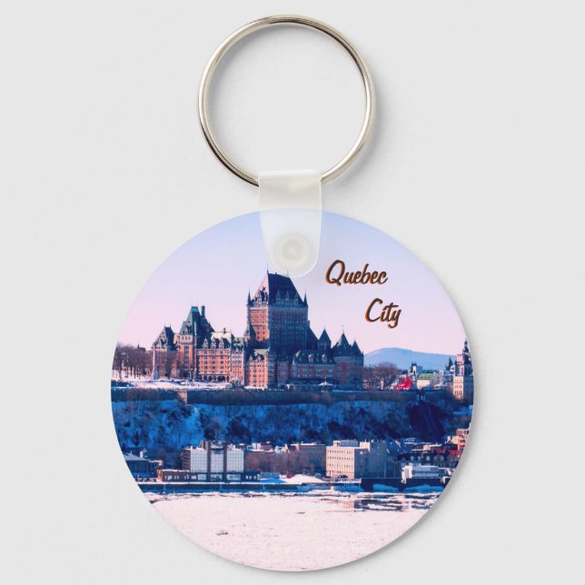 Quebec City Keychain (Front)
