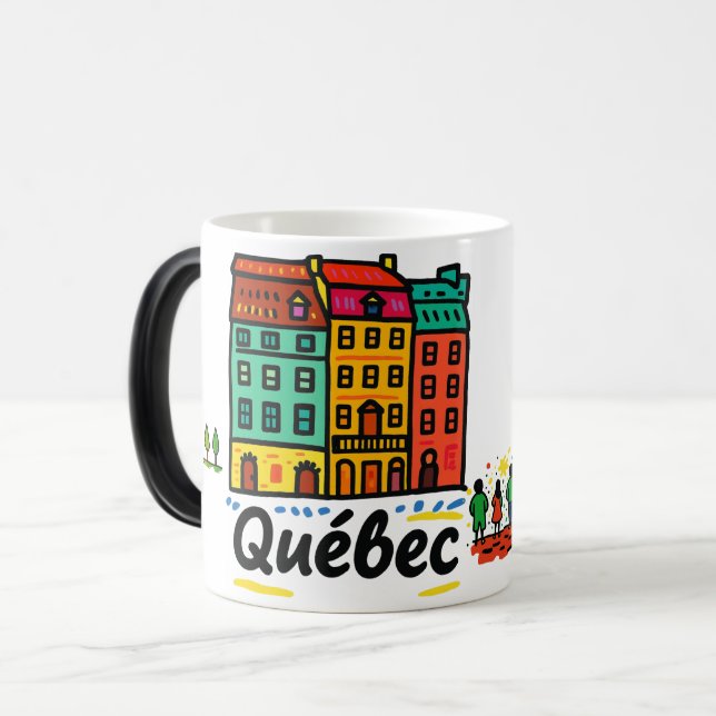 Quebec City Magic Mug (Front Left)