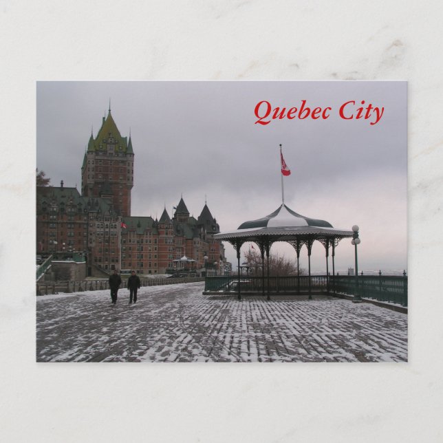 Quebec City Postcard (Front)