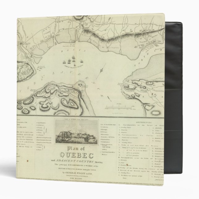 Quebec during the Siege Binder (Front/Inside)