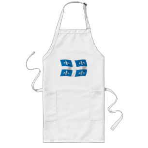 Quebec Flag Apron