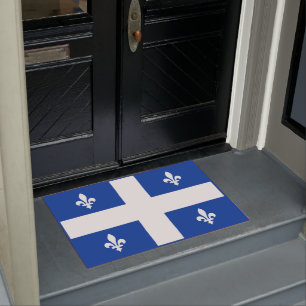 Quebec Flag Doormat
