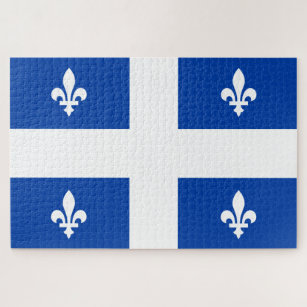 Quebec Flag Jigsaw Puzzle