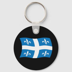 Quebec Flag Keychain