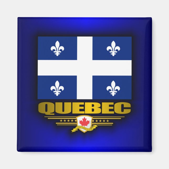 Quebec Flag Magnet (Front)