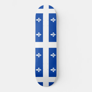 Quebec Flag Skateboard