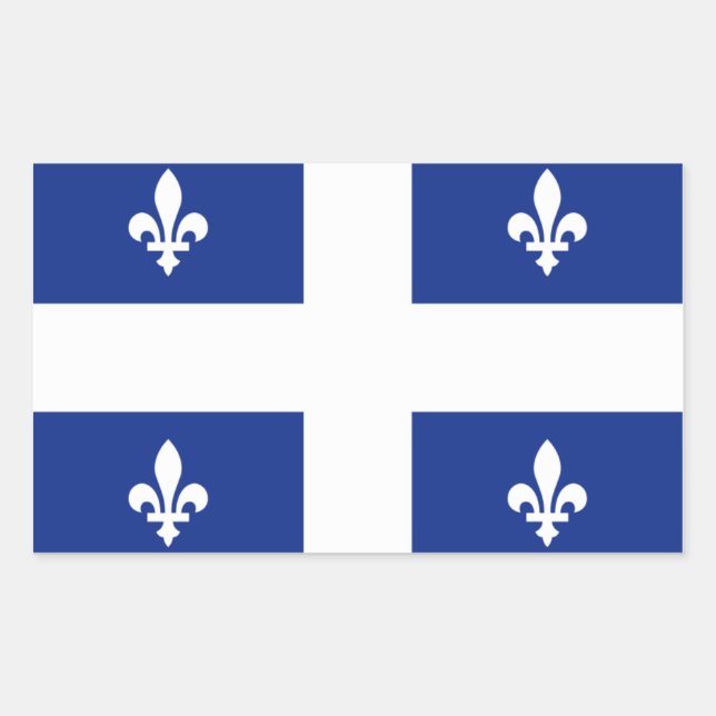 "Quebec" Flag Sticker (Front)