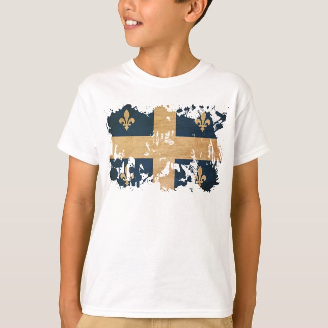 Quebec Flag T-Shirt (Front)