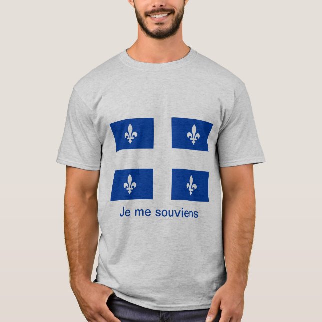 Quebec Flag T-shirt (Front)