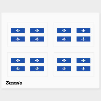 Quebec Flags Graphic Sticker