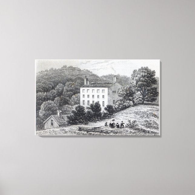 Quebec House Canvas Print (Front)