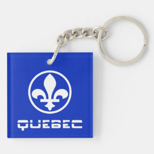 Quebec Keychain