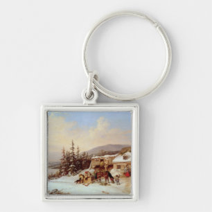 Quebec Keychain