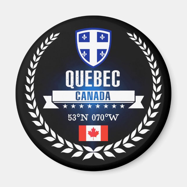 Quebec Magnet (Front)