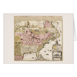 Quebec/Nouvelle-France medieval french map America