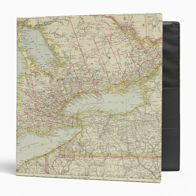 Quebec, Ontario, Canada Binder (Front/Inside)