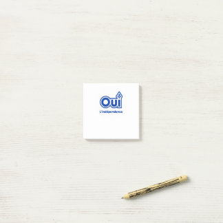 QUEBEC OUI POST-IT NOTES