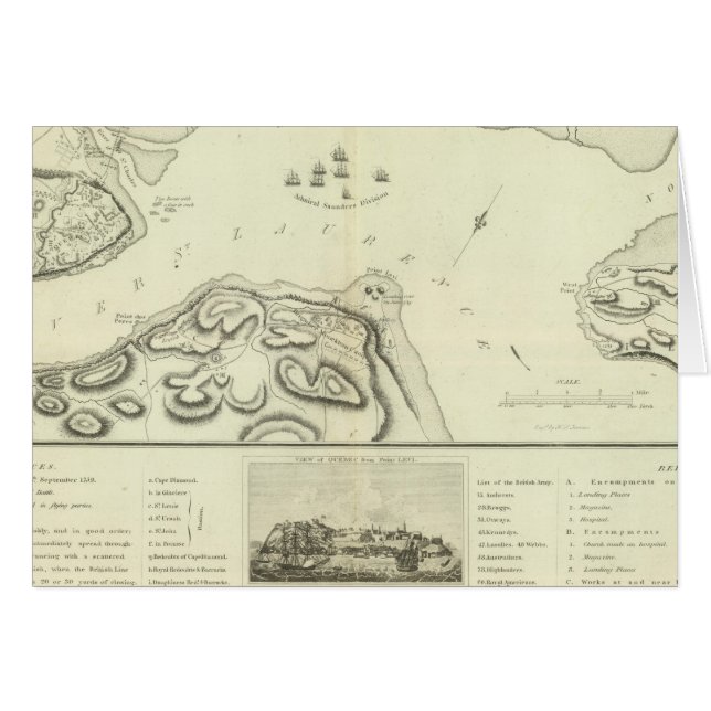 Québec pendant le siège (Devant horizontal)