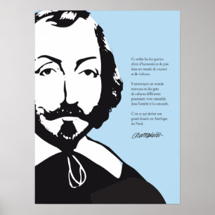 Quebec Samuel de Champlain 1608 New France Poster