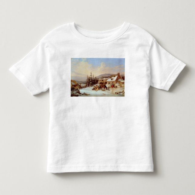 Quebec Toddler T-shirt (Front)