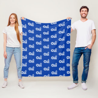 QUEBEC YES FLEECE BLANKET