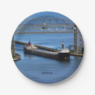 Quebecois paper plate