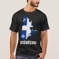 Quebecois Quebec Map Flag Pride Canada