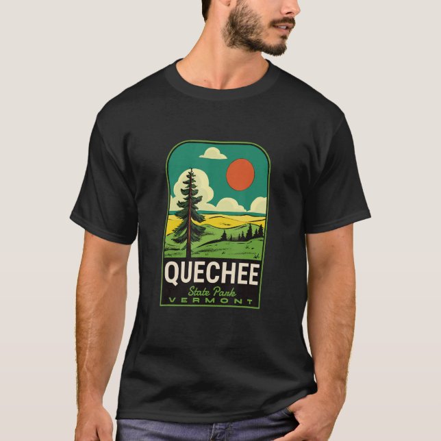Quechee State Park VT Vintage T-Shirt (Front)