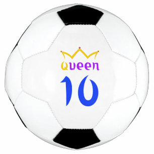 Queen 10 soccer ball