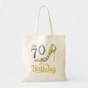 Queen 70 Years Old It's My Birthday Vintage Retro  Tote Bag