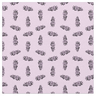 Queen Alice from Alice in Wonderland CUSTOM COLOR Fabric