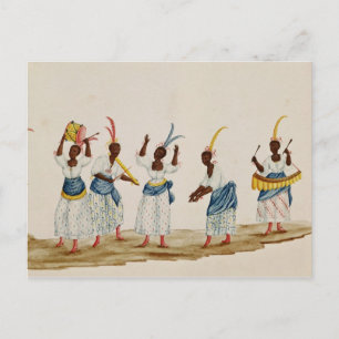 Queen and her Suite Postcard