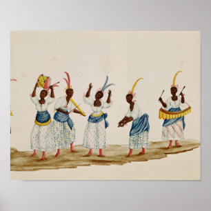 Queen and her Suite Poster