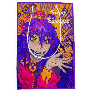 Queen anime sweet Sixteen Medium Gift Bag