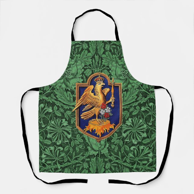 Queen Anne Boleyn Royal Falcon Badge Apron (Front)