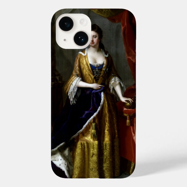 Queen Anne of Great Britain and Ireland Case-Mate iPhone Case (Back)