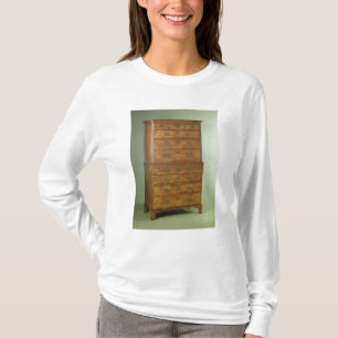 Queen Anne walnut tallboy, early 18th century T-Shirt