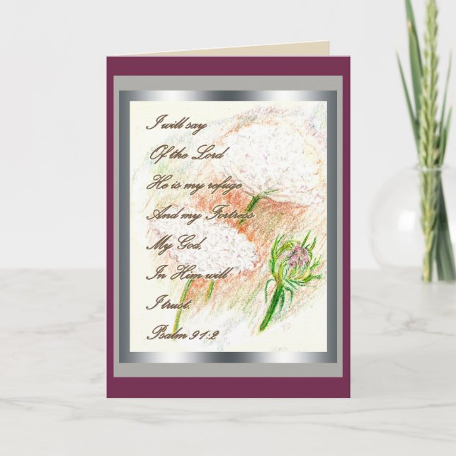 Queen Anne's Lace Card (Front)
