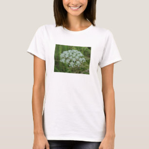 Queen Anne's Lace Creates Natural Elegance on a T-Shirt