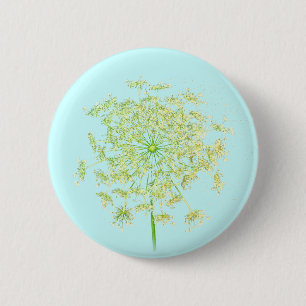 Queen Anne's Lace Gifts and Favours 2 Inch Round Button