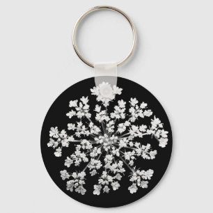 Queen Anne's Lace Keychain