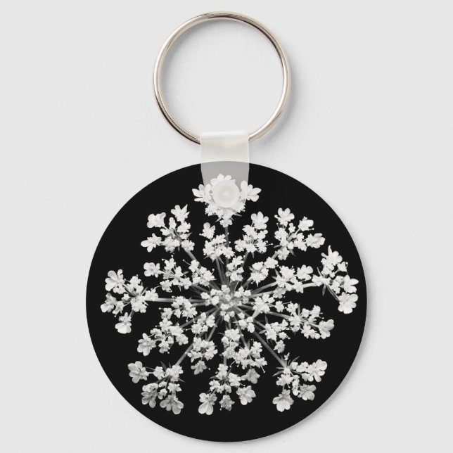 Queen Anne's Lace Keychain (Front)