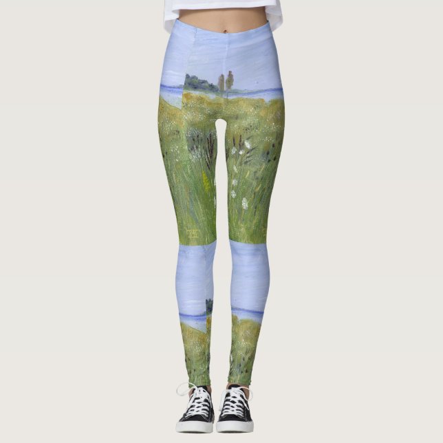 Queen Anne's Lace Leggings (Front)