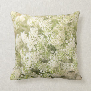 Queen Anne's Lace Throw Pillow