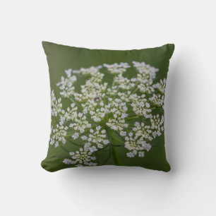 Queen Anne's Lace Throw Pillow